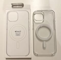 MagSafe対応iPhone15 クリアケース　純正のサムネイル