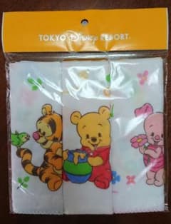 ベビープー ガーゼハンカチ 3枚組 ディズニーリゾートのサムネイル