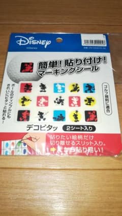 ゴルフボール  マーキングシールのサムネイル