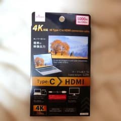ダイソー Type-C to HDMI ケーブルのサムネイル