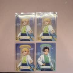 Demon Slayer: Kimetsu no Yaiba Clear Cards - Zenitsu & Tanjiro (Set of 4)