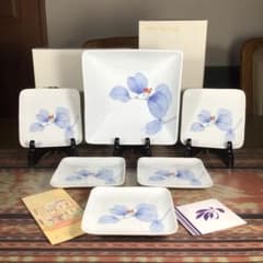 香蘭社　『山帰来』　銘々皿　5枚　大鉢 香蘭社 『山帰来』 銘々皿 5枚 大鉢 - メルカリ