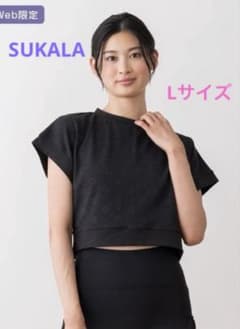 SUKALA フラワーレーストップス SUKALA】ブラトップ付きフラワーレーストップス(L・LLサイズ オフ