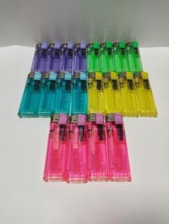 未使用の使い捨てライター20本のサムネイル
