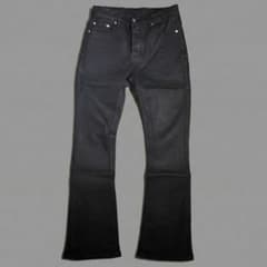 waxed coating flare denim opium swagデニム waxed coating flare denim opium swag - メルカリ