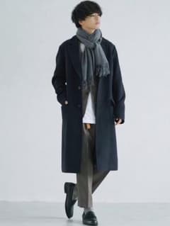 WYM LIDNM PE MELTON BOX CHESTER COATのサムネイル