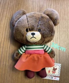 くまのがっこう　レトロガーリーBIGぬいぐるみ　ジャッキー
