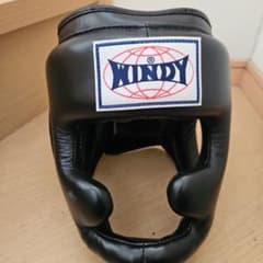 WINDY ボクシングヘッドギア HP-3 L 黒のサムネイル