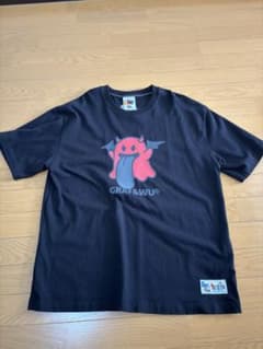 GRAF&WU キャラクター Tシャツ 黒のサムネイル