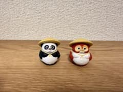 ふっくら福福たぬき 2点セットのサムネイル