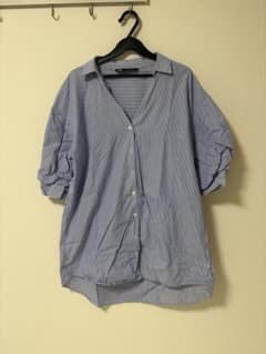 zara スキッパーシャツワンピースのサムネイル