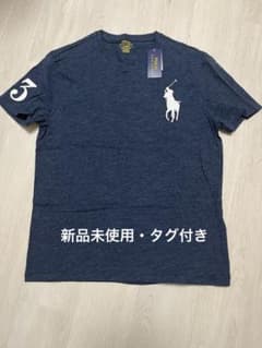 新品未使用タグ付き‼️✨POLO RALPH LAUREN Tシャツ2点✨ 新品タグ付き ポロラルフローレン 現行 復刻タグ Tシャツ シングル