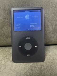 iPod classic 120GB ブラック(動作確認済み) - メルカリ