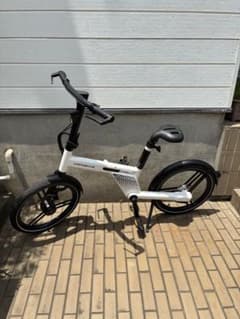 ジャンク品】HONBIKE 折りたたみ電動アシスト自転車 ホワイト 再出品