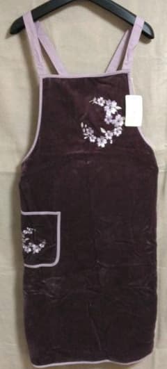 ホットマン エプロン 日本製 桜の刺繍 HOTMAN - メルカリ