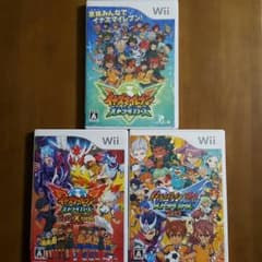 イナズマイレブンストライカーズ全種　Wiiソフトのサムネイル
