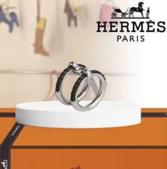 エルメス Flibustier Ring リング オスモズ シェーヌダンクル - メルカリ