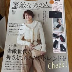 素敵なあの人 11月号付録のサムネイル