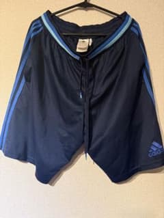 adidas ハーフパンツ ネイビー climaliteのサムネイル