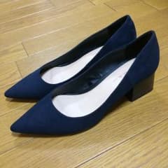 ほぼ未使用☆ZARAスエードパンプス trfのサムネイル