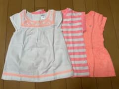 Carter's Tシャツ&刺繍ブラウス　セット　半袖のサムネイル