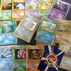pokemon cards 100枚 まとめ売り 旧裏 ラッキー - メルカリ