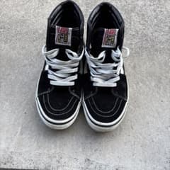 VANS Sk8-Hi ブラック スニーカーのサムネイル