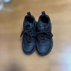 厚底スニーカー ブラックのサムネイル