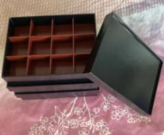 【御節 紙製空箱・お花見弁当にも】3個セット