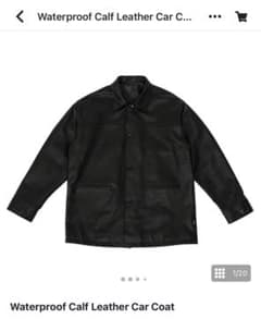 OVY Waterproof Calf Leather Car Coat Lのサムネイル
