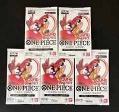 即日発送】 ワンピースカード ラウンドワン プロモ 5パック 新品未開封