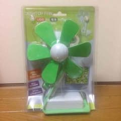 みーちゃん様専用！USB又は電池の2WAY！卓上扇風機のサムネイル