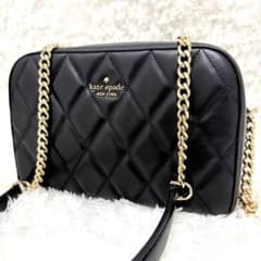 極美品】定価7.7万 ケイトスペード チェーンショルダーバッグ キャリー 
