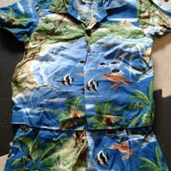 カリフォルニアロール様専用　アロハシャツ100のサムネイル
