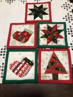 クリスマスのコースターのサムネイル