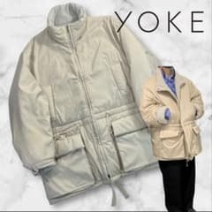 定価7.7万 美品 YOKE ヨーク リバーシブルパディングブルゾン サイズ3 