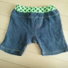デニム風パンツ　80cmのサムネイル