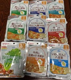 ピジョンベビーフードセット12カ月頃からのサムネイル