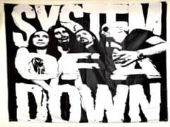 SYSTEM OF A DOWN タペストリー 大型ポスター - メルカリ