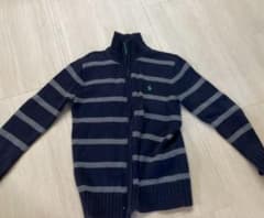 Polo by Ralph Lauren ストライプカーディガン 130cmのサムネイル