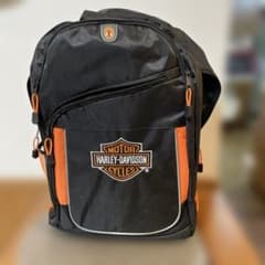 Harley-Davidson バックパック 黒/オレンジのサムネイル