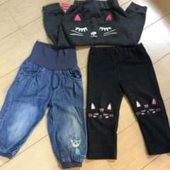 ねこちゃんパンツ　3枚セット　90 サイズのサムネイル