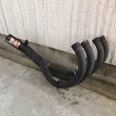 XJR400 ショート管 ぶった切り フルエキマフラーのサムネイル