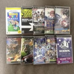 PSP ソフト 10本セット まとめ売りのサムネイル