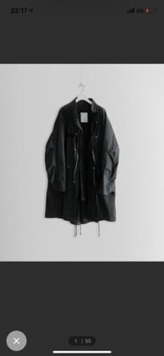 [remer]loose militarycoat/M65ルーズミリタリーコートのサムネイル
