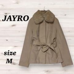 ジャイロ（M） ラビットファー ショートコート ジャケット ベージュ 