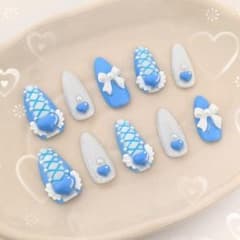 【サイズオーダー】ゆめかわネイルチップのサムネイル