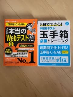 【玉手箱・C―GAB編】これが本当のWebテストだ!(1) 2024年度版のサムネイル