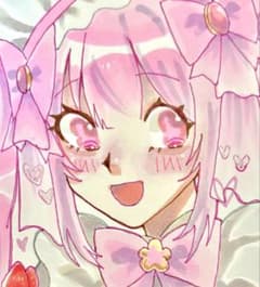 し*こ様 ♡ オリジナル　手描きイラスト　ピンク猫さん　Ａ４ アナログイラスト 手描きイラスト オリジナル 原画 色紙 アナログイラスト ピンク - メルカリ