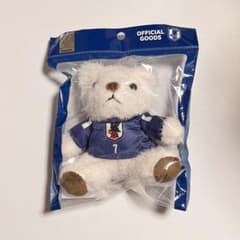 ⚠️値下げ不可 サッカー日本代表 ユニホームベアキーホルダー 三笘薫のサムネイル
